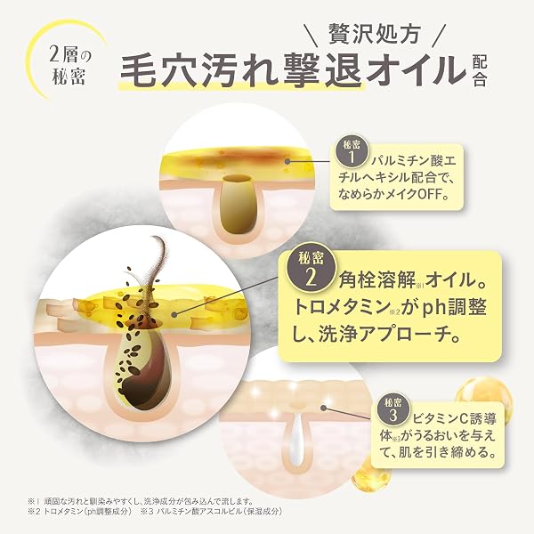 カプセルセラム クレンジングオイル クレンジング メイク落とし ダブル洗顔不要 毛穴 乾燥 角質 黒ずみ 150ml - 4