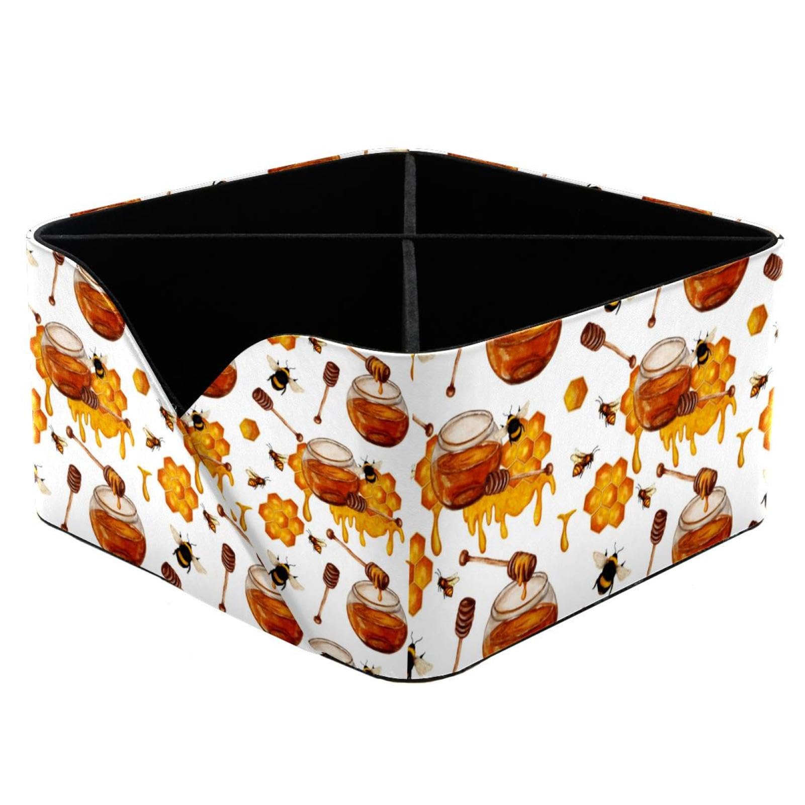 Organiseur de bureau en nid d'abeille avec 4 compartiments pour fournitures de maison