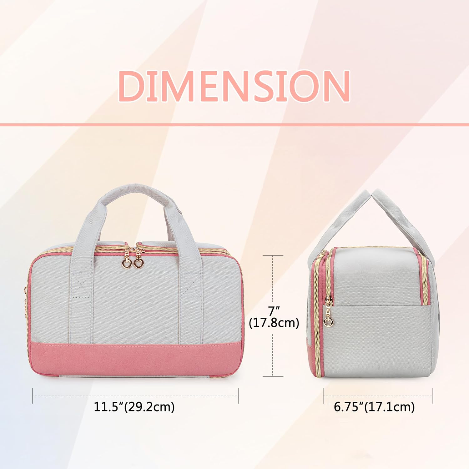 Damero Wearable Breast Pump Bag Compatible with Elvie, Willow, Momcozy Breast Pump, Tote Bag for Most Medela Electronic Pumps, Pump Parts and Ice Pack, Patent Design - Image 6