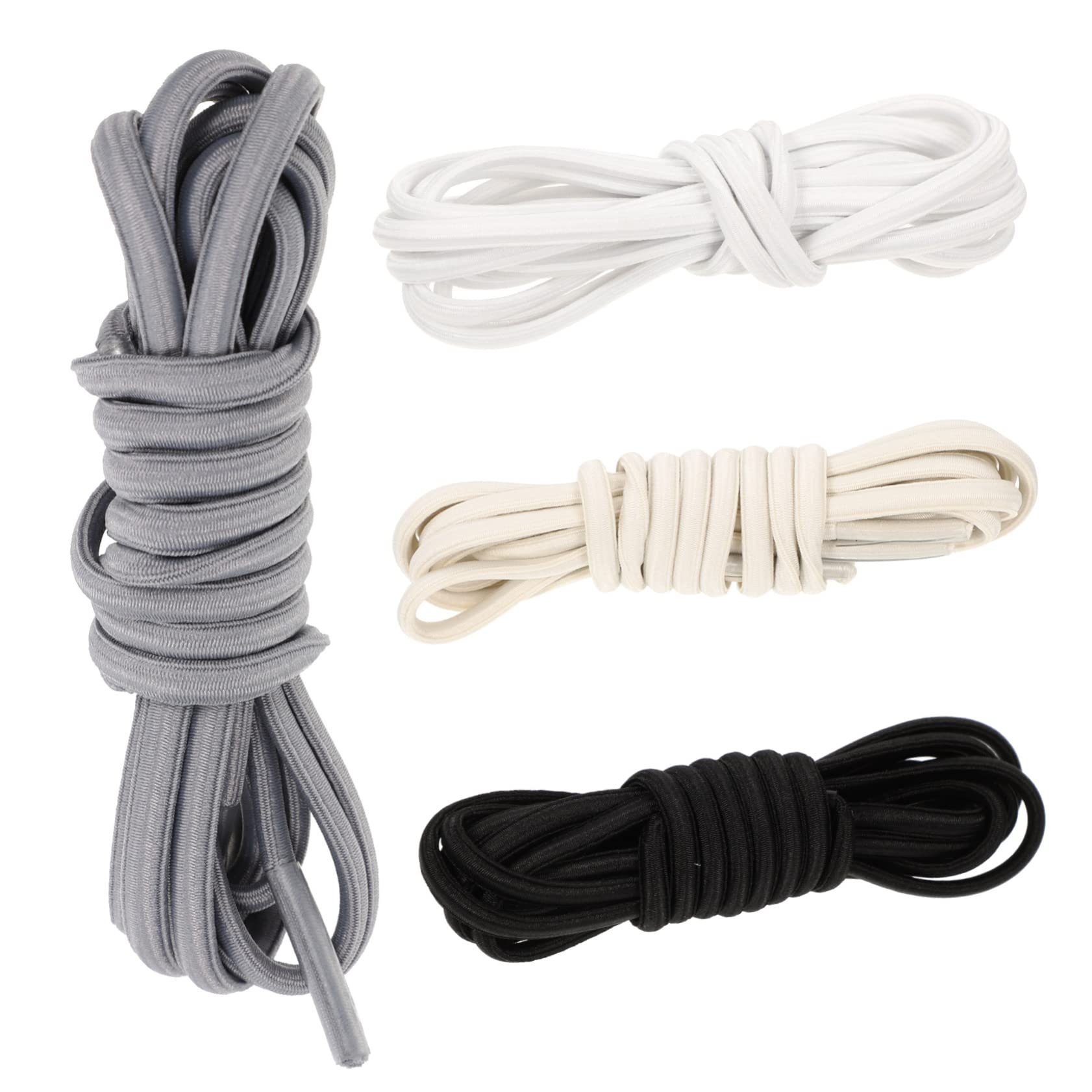 LIFKOME 20paia Stringhe Elastiche Per Scarpe Regolabili Per Sneakers e Scarpe Facili Usare e Adatte Per e Adulti