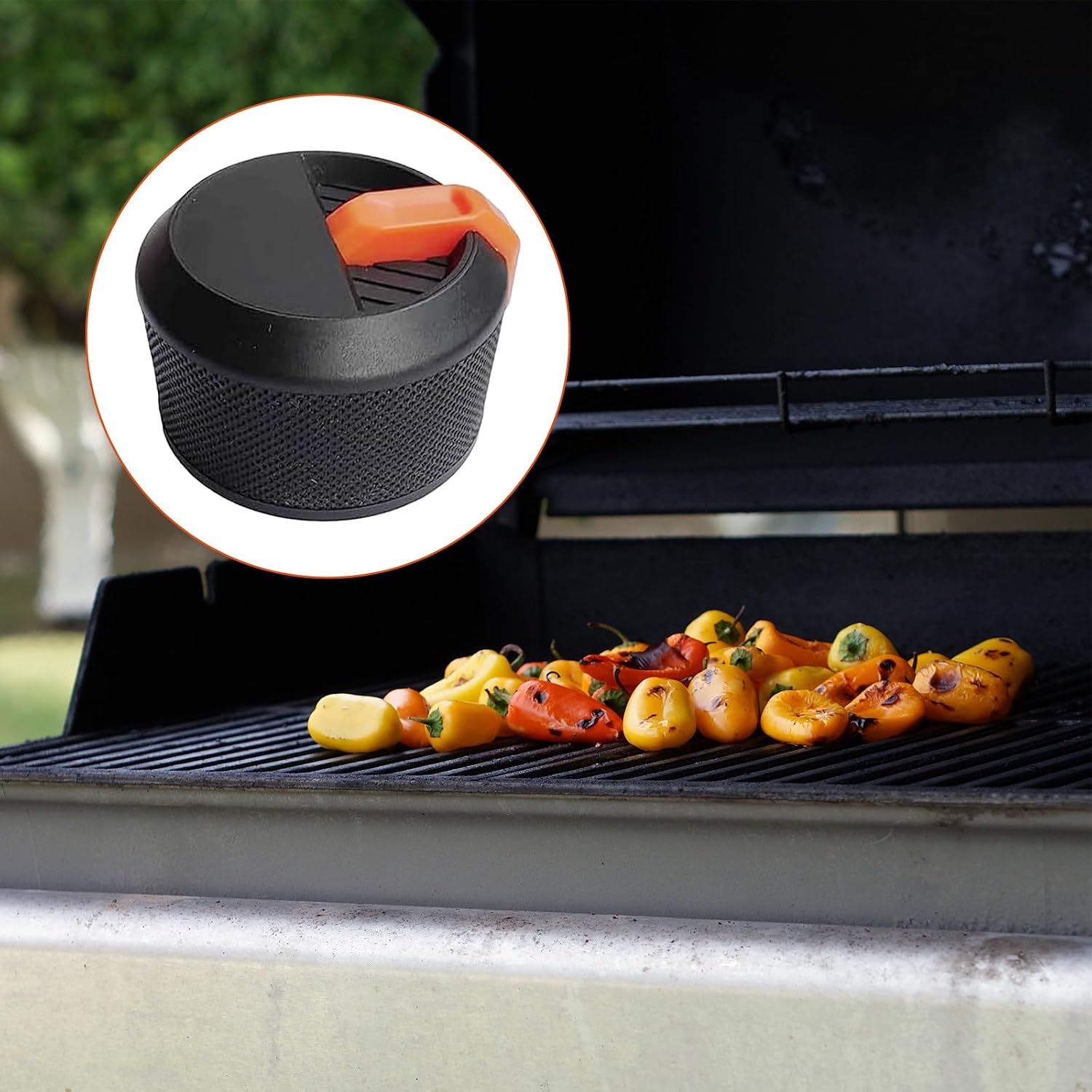 Replacement Control Knobs for Blackstone Griddle 1666 1517 1554 1825 1836, Orange ABS Heat Resistant Knobs for 17" 22" 28" 36" Gas Grill (4 pcs)