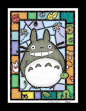 Jigsaw Puzzle Bean Puzzle Clear My Neighbor Totoro Together with Totoro 150 Pieces MA-C09