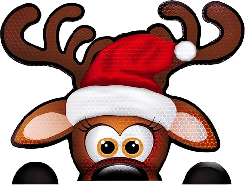 Miniatura 1 de Bigtime Signs Christmas Car Decoraciones  Ideal para neveras también  Imán de automoción de vacaciones