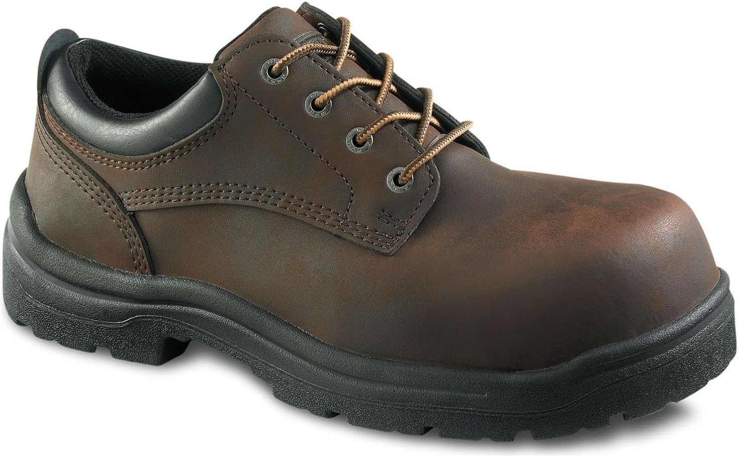 Red Wing Worx Shoes Men's King Toe Oxford Non Metalic Oblique Safety Toe Oxford
