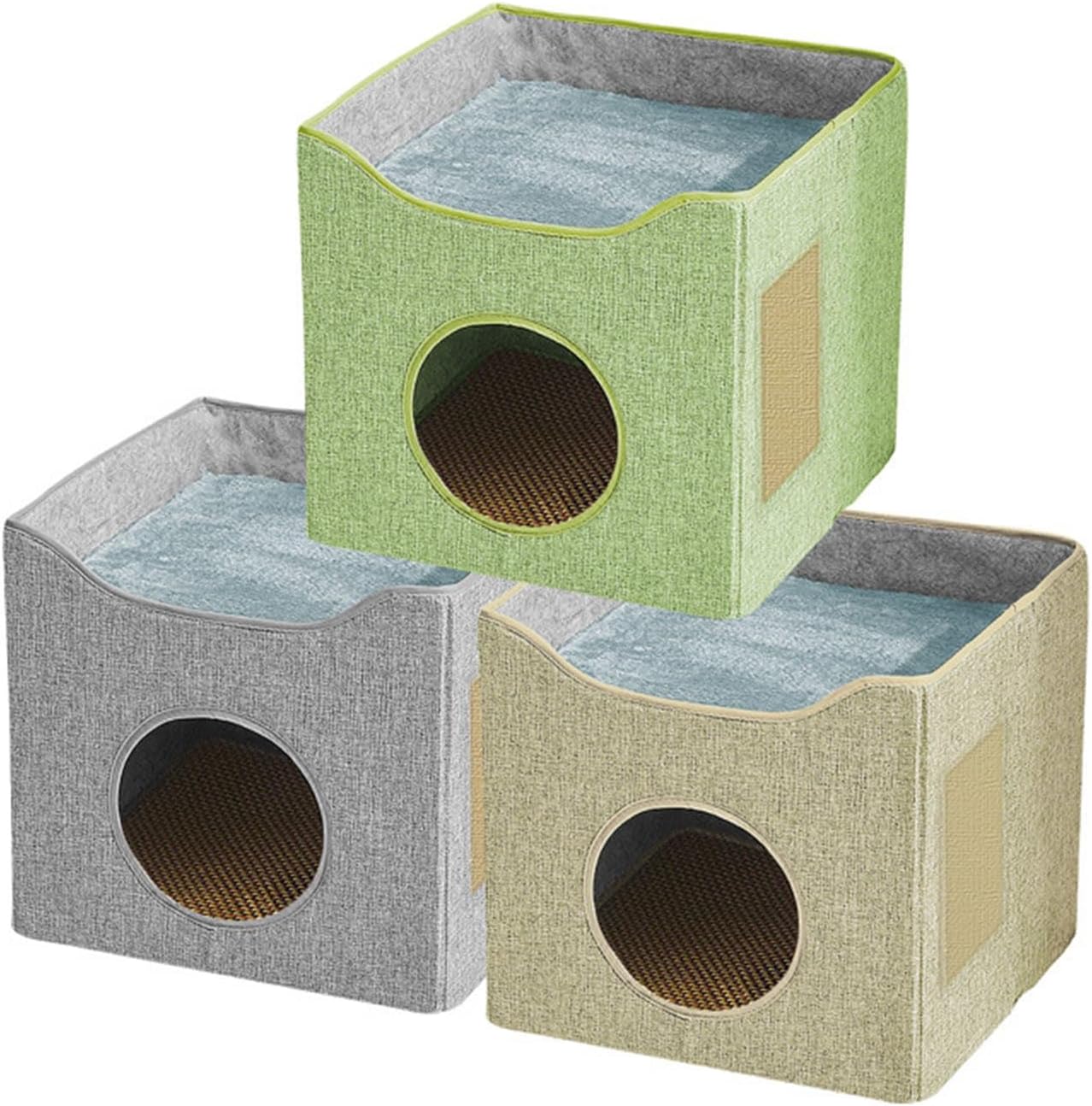 Warm Cave Bed for Indoor Cartoon Hideaway Beds Tent House for Puppy Small Dogs Bottom