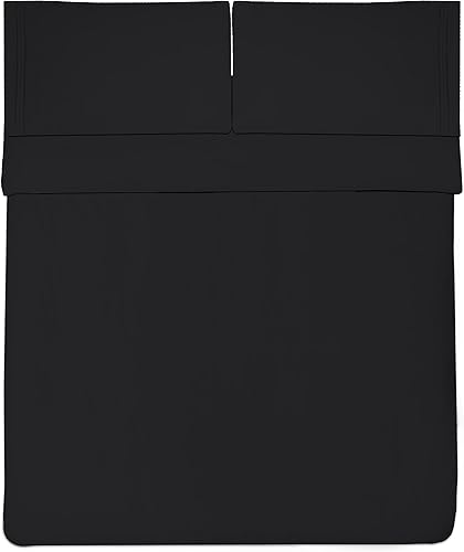 Vista 324 de Juego de sábanas extrasuaves de tamaño queen, ropa de cama transpirable y lujosa con correas elásticas integradas para las esquinas, colección