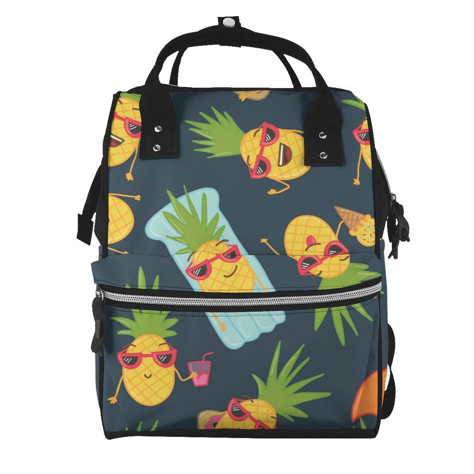 Sac à dos de voyage imprimé ananas pour simplifier vos déplacements