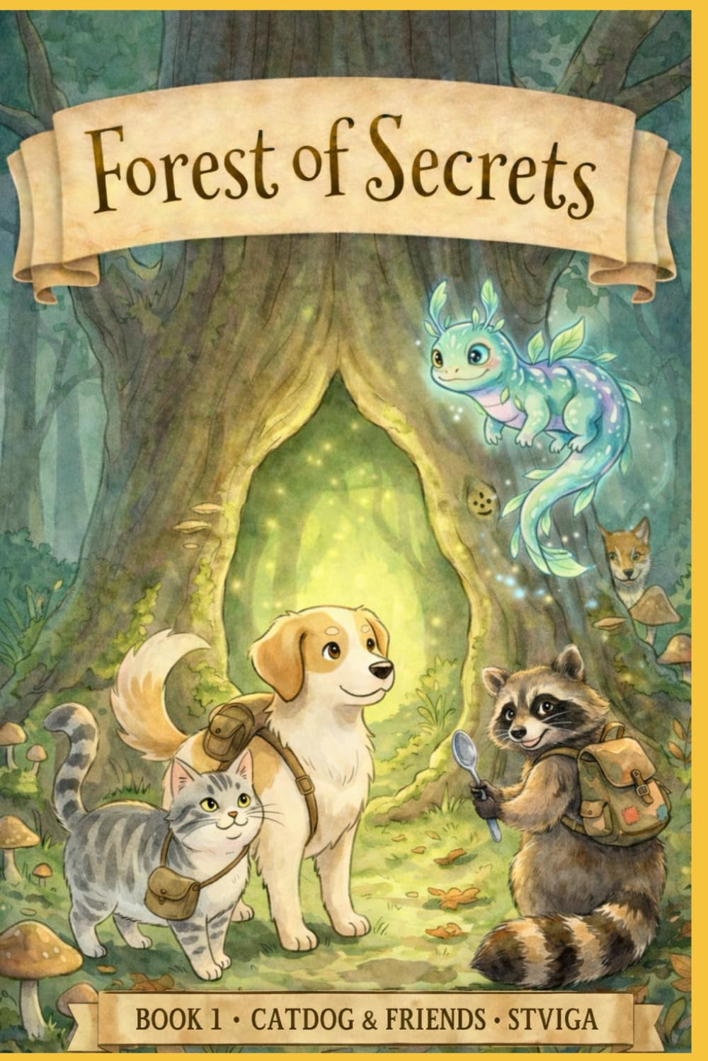 CatDog & Friends: Forest of Secrets: Seven Tales of Light, Shadows, and Friendship