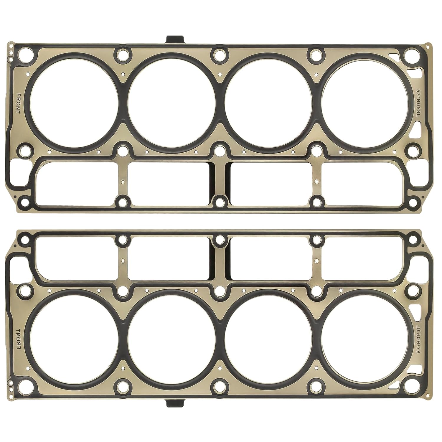 12589226 12498544 2mm Thickness 2PCS 5-Layer Head Gasket MLS Cylinder for LS1 LS6 V8 4.8L 5.3L 5.7L LS Engine Head Gasket Kit, for Chevrolet/Buick/GMC/Pontiac/Hummer/Cadillac/Saab