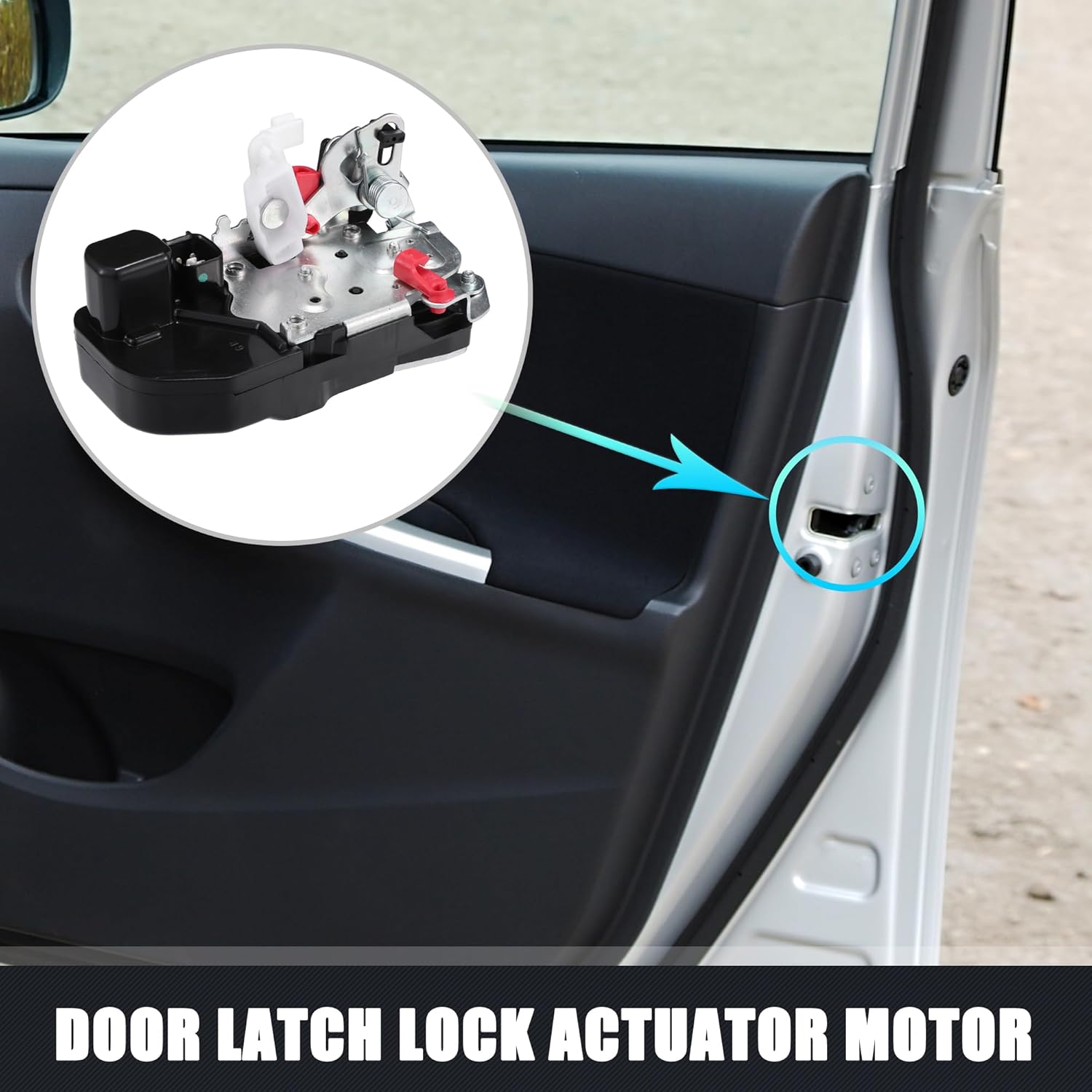 uxcell Rear Right Side Power Door Lock Actuator Motor for Dodge Durango 2004 2005 2006 2007 2008 2009 for Chrysler Aspen 2007 2008 2009 No.55364110AB