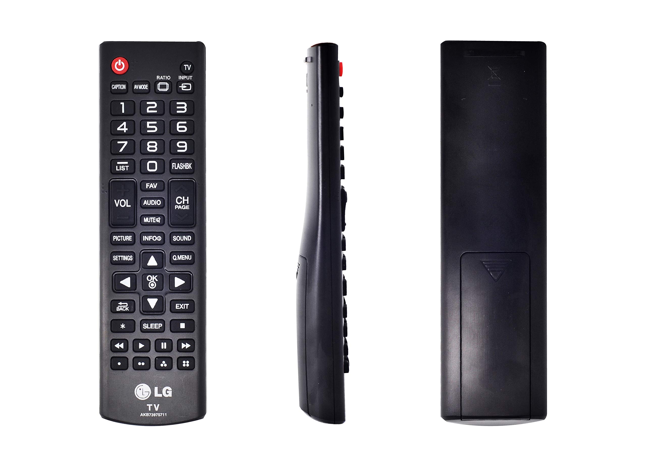 Lavatrice Beko 8 Kg Telecomando TV LG Compatibile - Nuovo Per Modelli 49LJ5550, 55LJ5500, 60LB6000 (codice AKB74475433) Telecomando Nero ABS - Foto 8