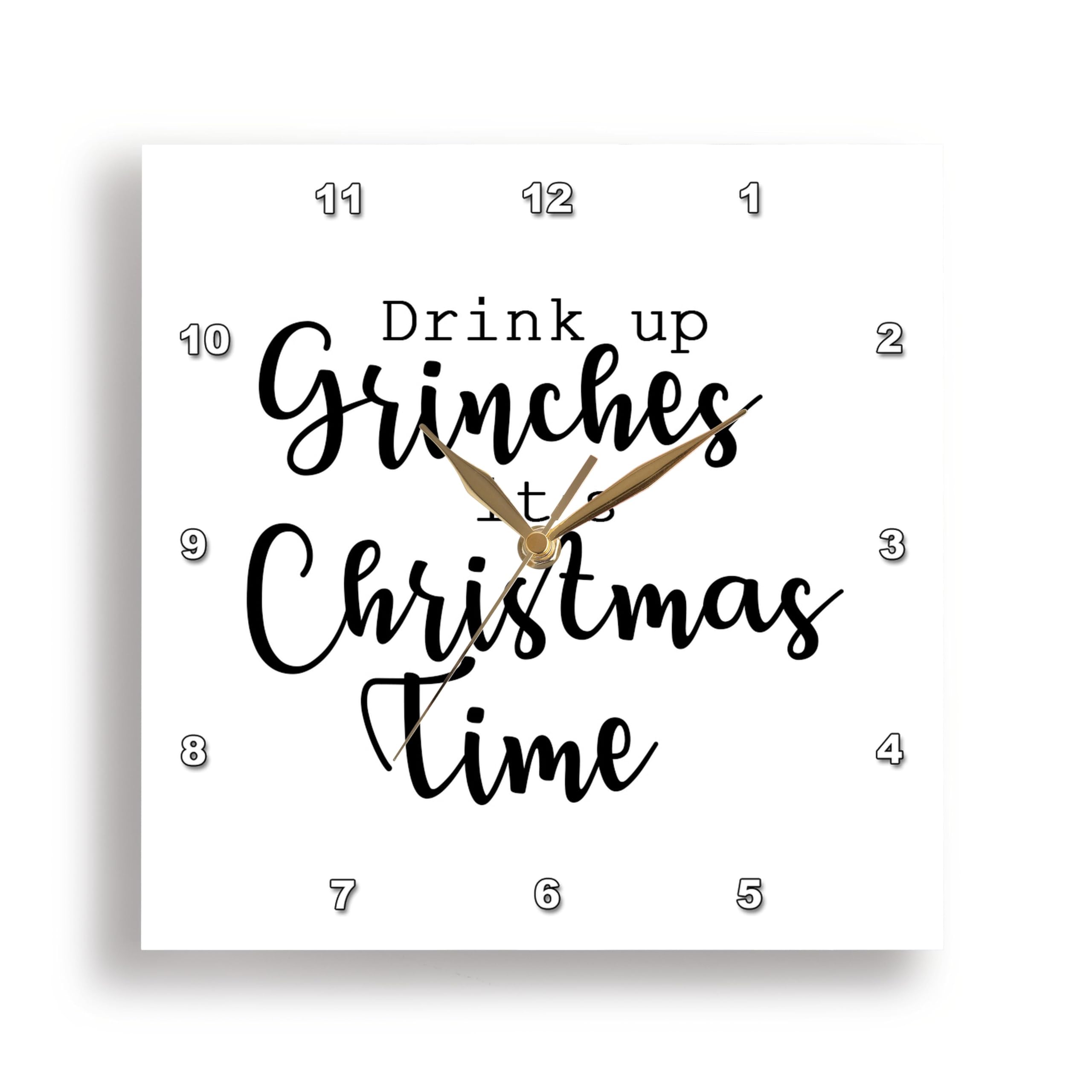Horloge murale silencieuse de Noël 38 cm : idée cadeau originale