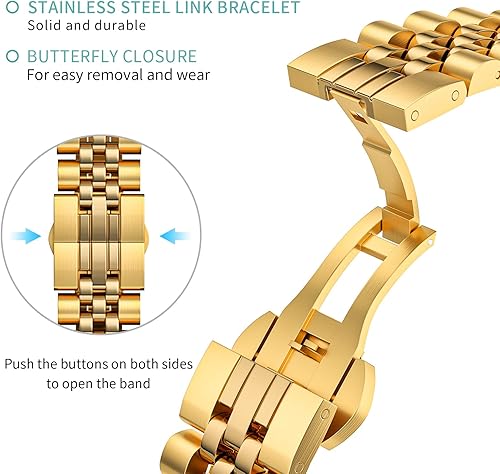 Miniatura 10 de Camofit Compatible con Apple Watch Band de 1.496 pulgadas, 1.575 pulgadas, 1.614 pulgadas, 1.654 pulgadas, 1.732 pulgadas, 1.772 pulgadas, 1.772