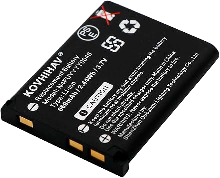 Upgrade N4FUYYYY0046 Battery for KX-TCA385 KX-TCA285 KX-TCA285 KX-UDT131 N4FUYYYY0047 N4FUYYYY0018 N4FUYYYY0019