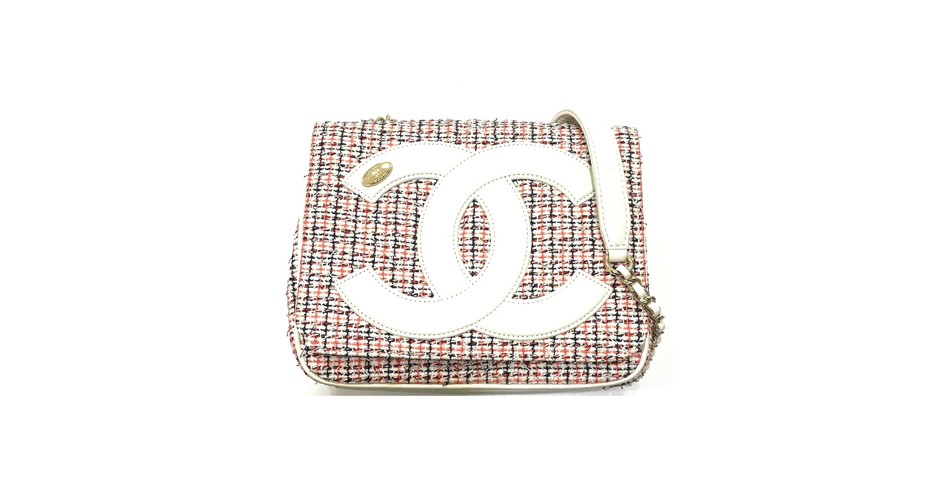 美品/CHANEL/シャネル/スカート/ツイード/トリコロール/COCOモチーフ 9563348008990.jpg
