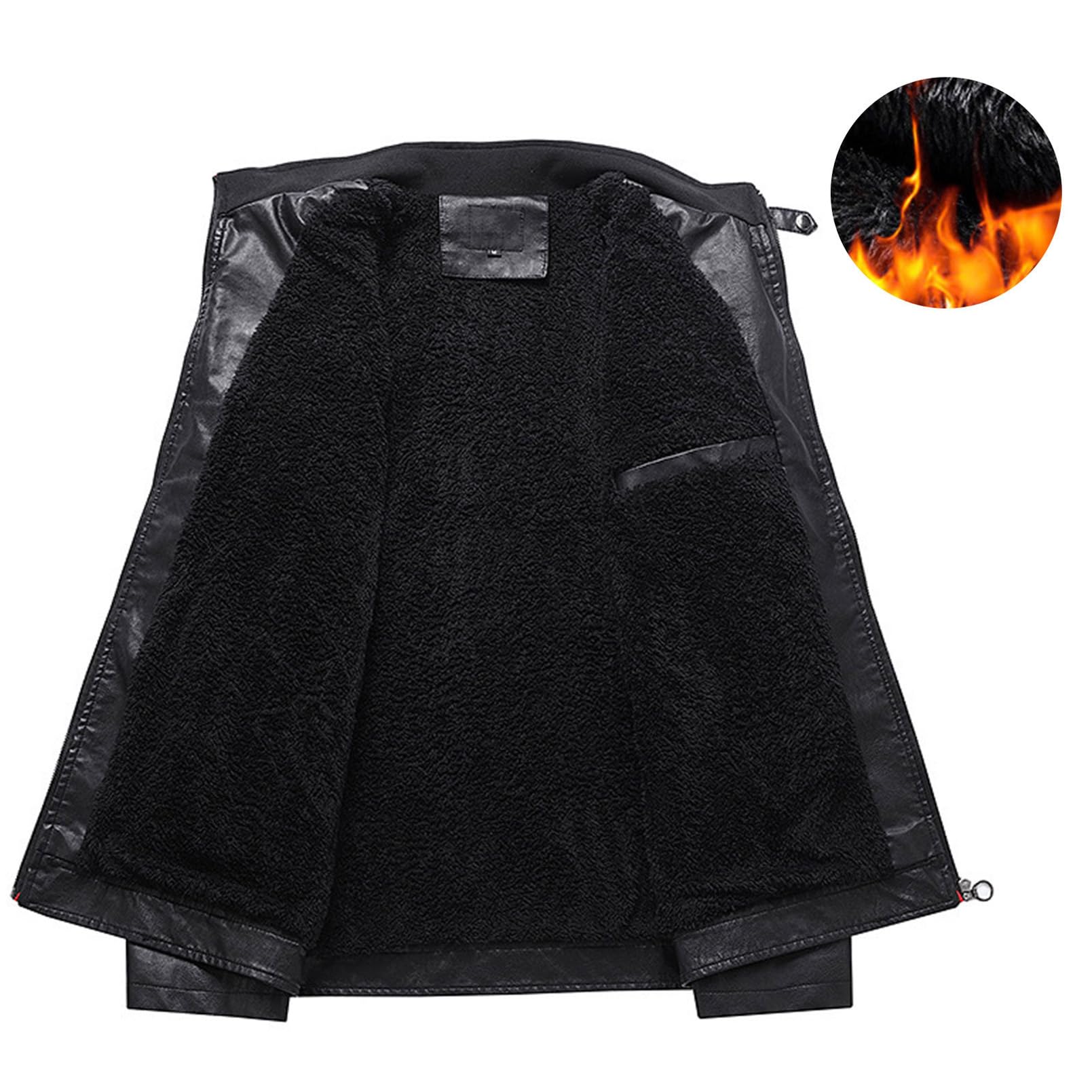 Chaquetas De Moto con Cremallera Completa para Hombre Ropa De Cuero con Cuello Alto para MV Traje De Carreras con Estampado De Patchwork Prendas-Yellow||M