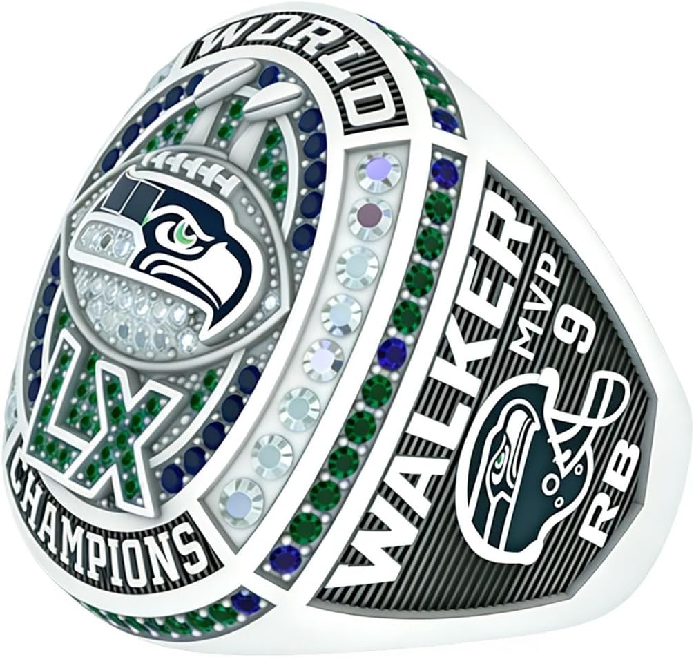 2026 Football Champion Ring – A Must-Have Memorabilia with Premium Wooden Box