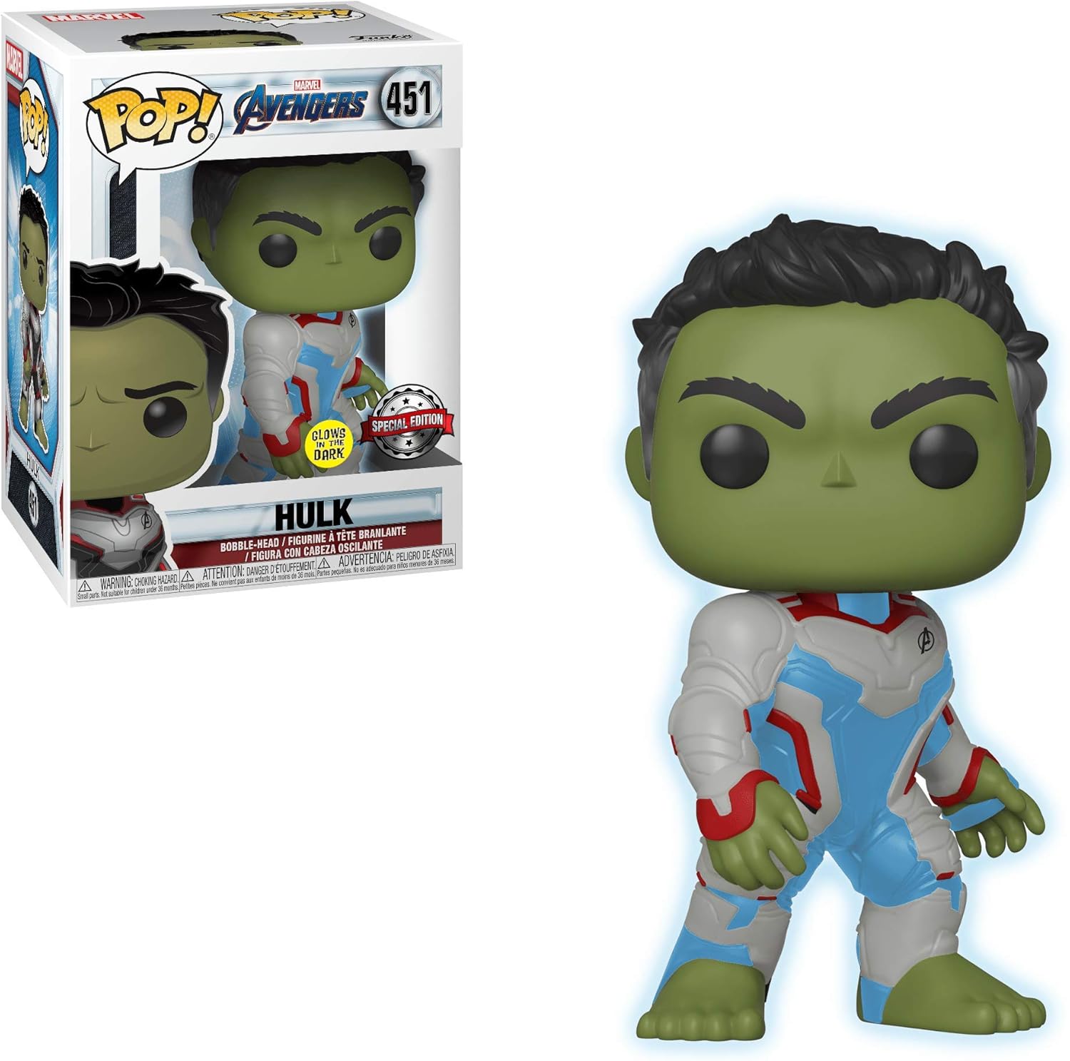 Funko Pop! Avengers: Endgame - Hulk #451 Glow in The Dark