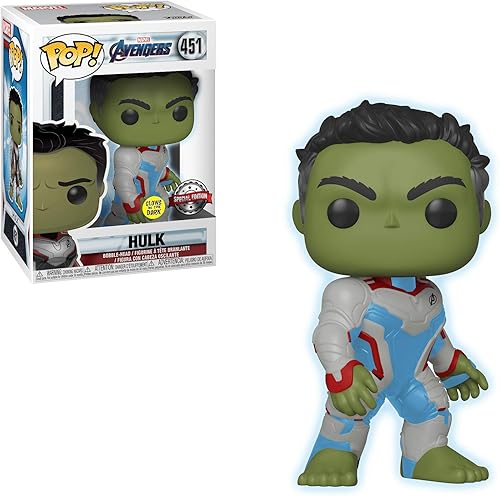 Funko Pop! Avengers Endgame - Hulk #451 brilla en la oscuridad