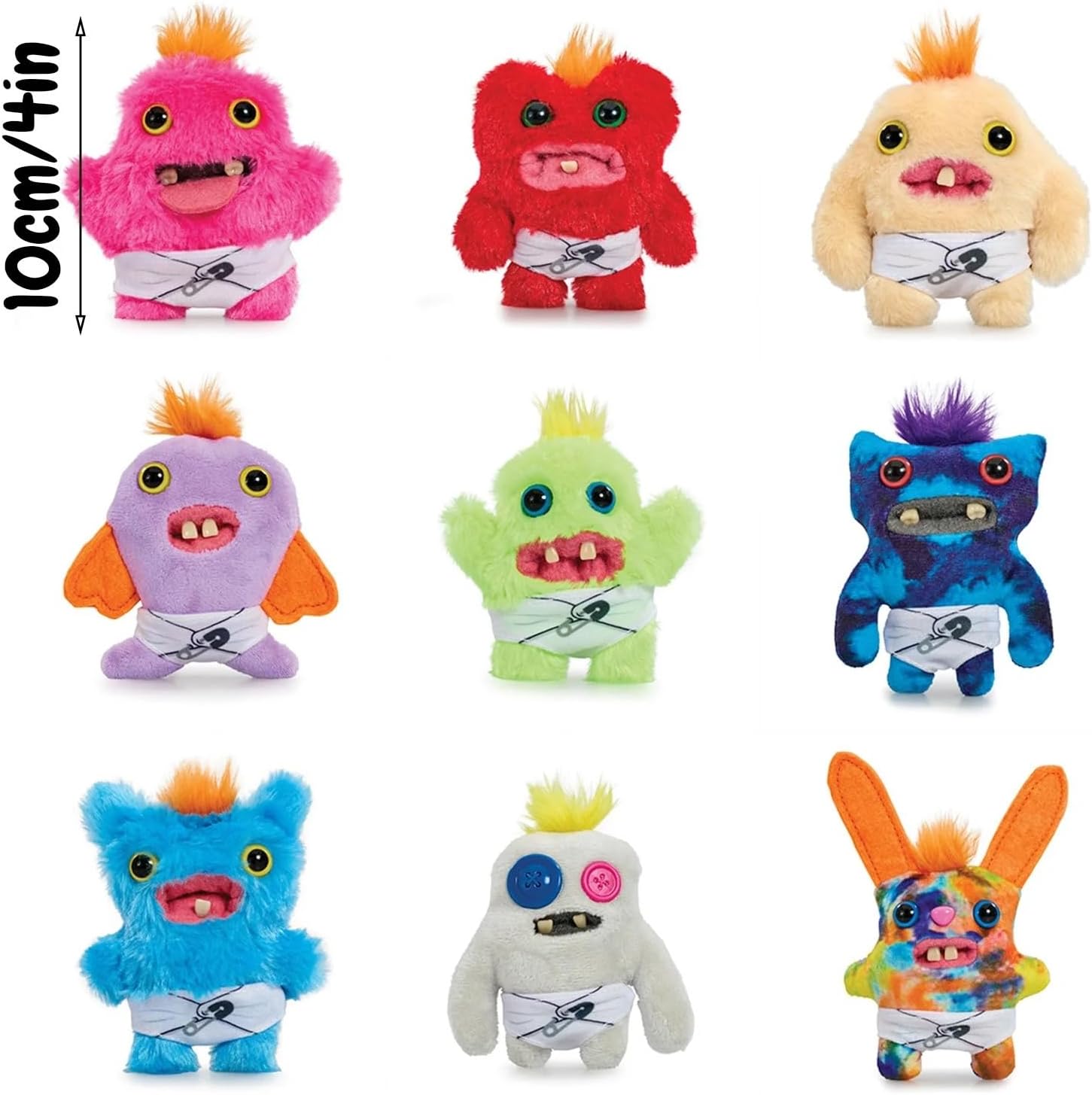 Zuru Fuggler Baby Fugg Series 3 Mr Needles 3.5 Inch Plush Toy image 5