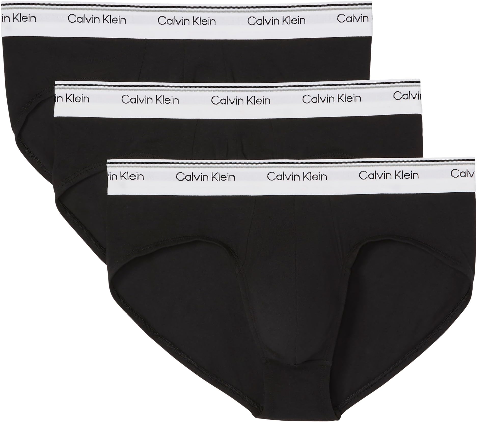 Calvin Klein HIP BRIEF 3PK Hip Brief Men's, BLACK (BLACK), M