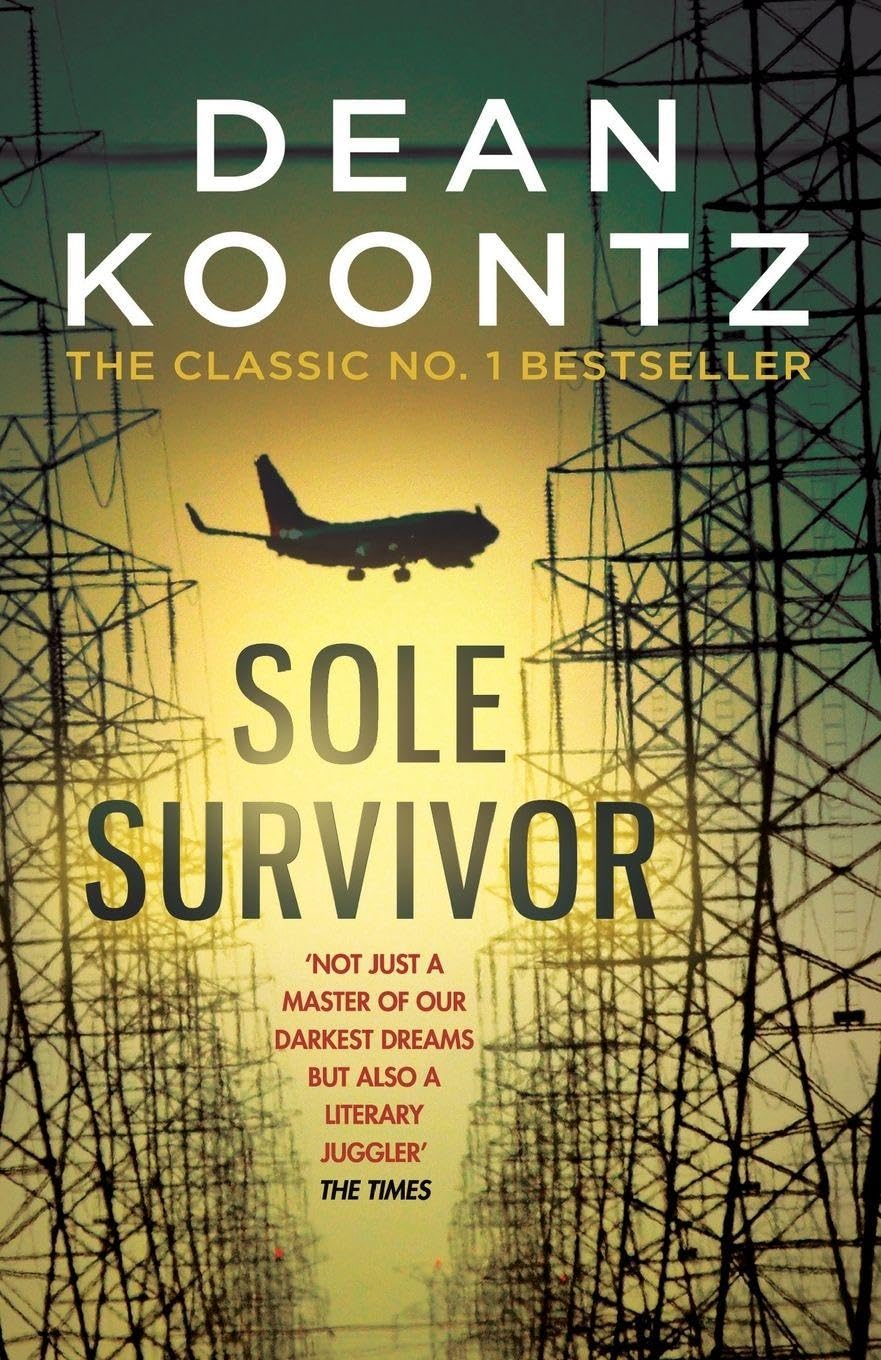 Sole Survivor Dean Koontz Paperback Thriller Suspense Mystery Fiction