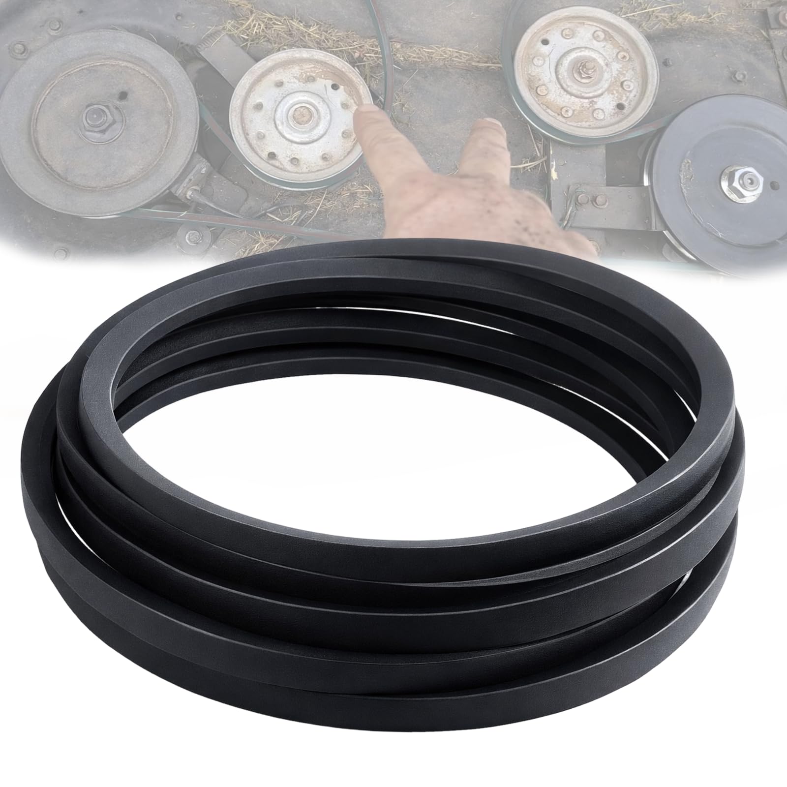 532197253 Deck Belt for Husqvarna 42" Cut Mower Belt Replace Ariens 21546422 21547025 21547238, AYP 197253