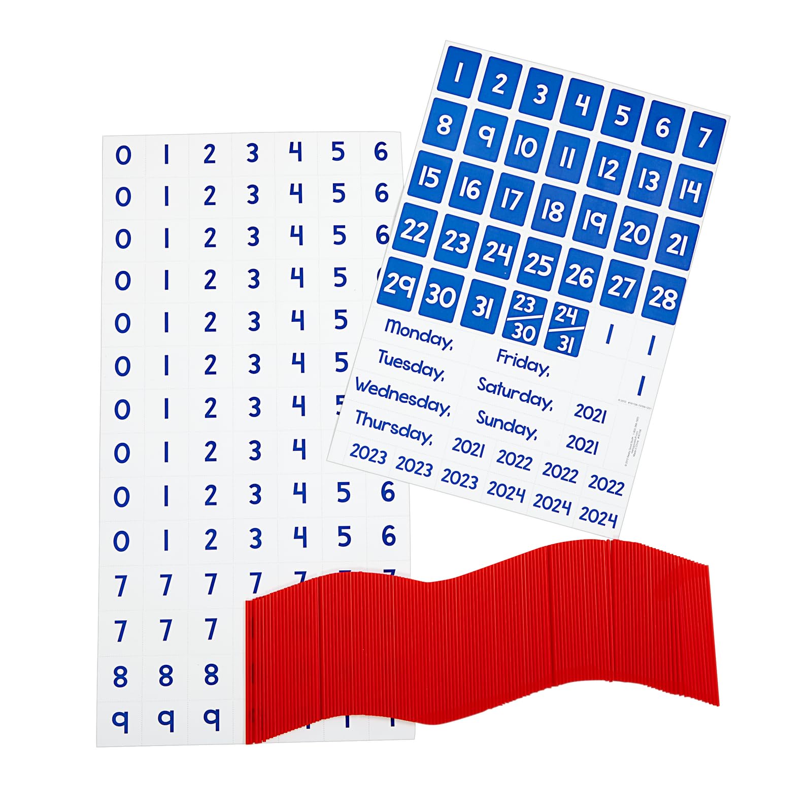 Really Good Stuff All About Today Pocket Chart - 22" x 30" - Grades K-3- Daily Classroom Calendar, Interactive and Engaging Classroom Poster, Homeschool Learning, Teacher Must Haves - Image 4