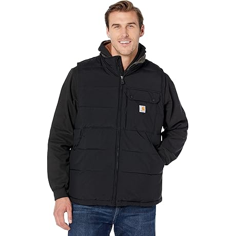 Embrace the Rain with Carhartt Vest Rain Defender: The Montana Loose Fit...
