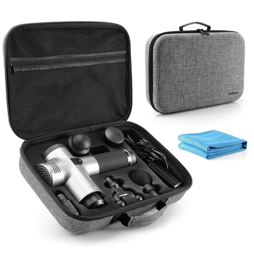 Tombert Carrying Case for Hyperice Hypervolt, 2021 5 Attachment Slots