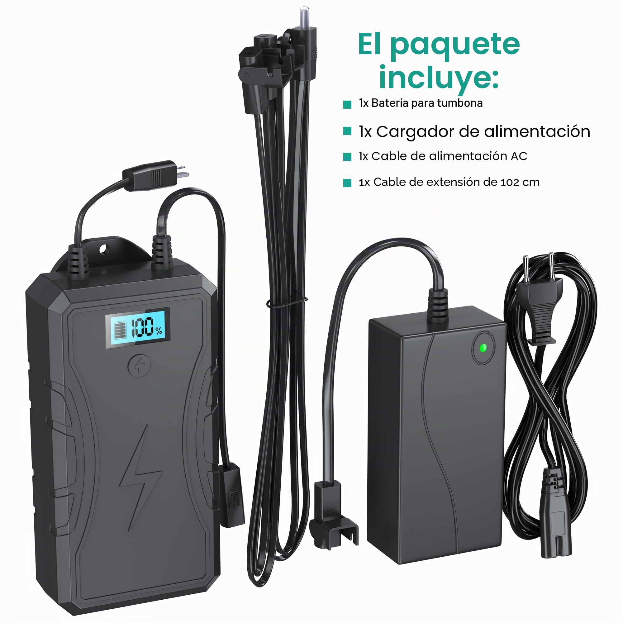 sevkumz Paquete de batería de 2500 mAh para muebles reclinables, universal, inalámbrico, cargador de batería para tumbonas eléctricas, sofás, sillones elevadores, sofá, adecuado para conexión de 2