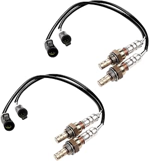 Gledewen 4Pcs Upstream Downstream O2 Oxygen Sensors for Ford F150 F250 Explorer Escape Mazda Tribute - Replace 15717 15716 15664