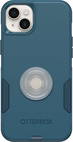 Miniatura 8 de OtterBox Paquete funda Commuter Series para iPhone 14 Plus - (Into the Fucsia) + PopSockets PopGrip - (transparentepurpurinaplateado)