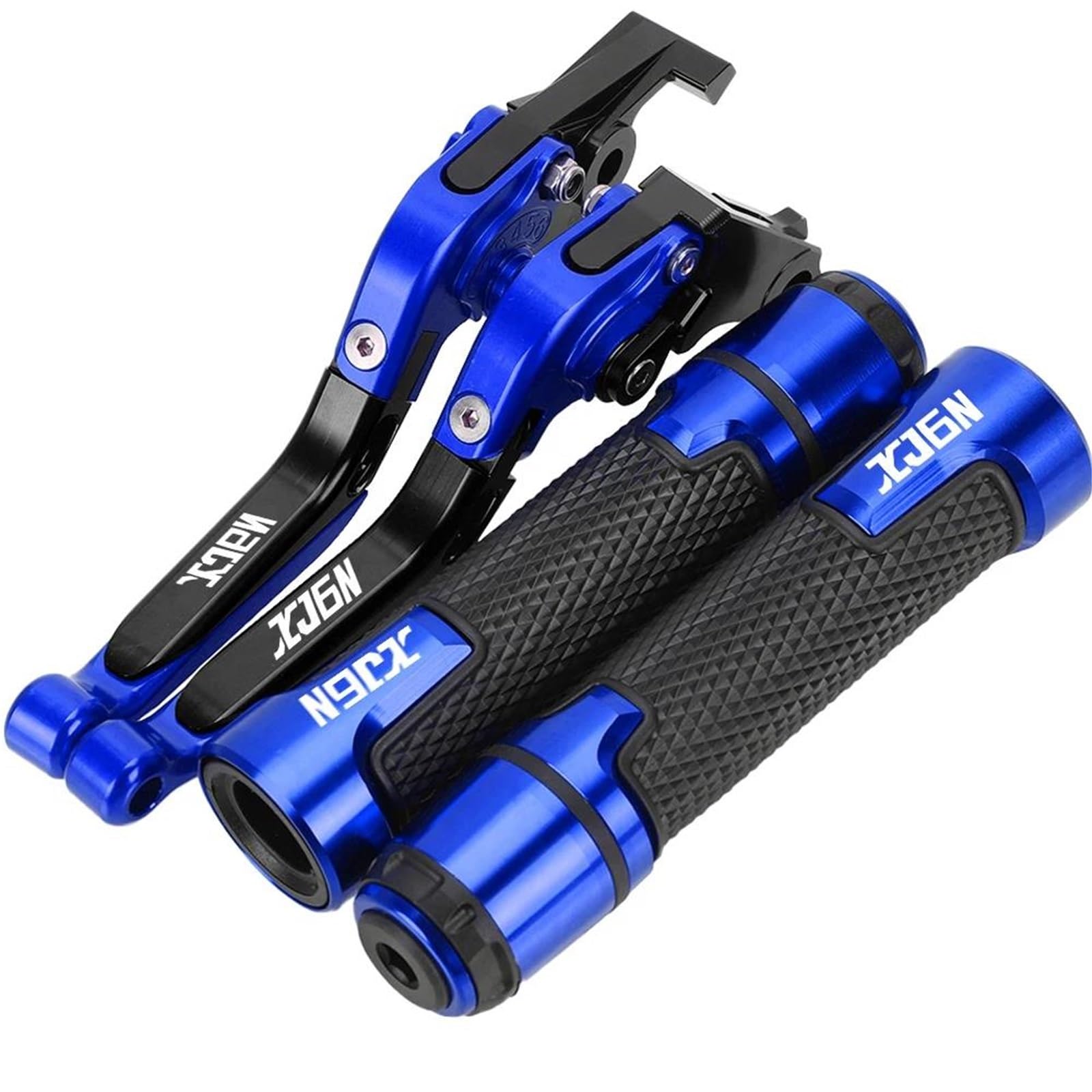 GQUIKGW Replace Motorcycle Brake Clutch Levers Handlebar Controls Enhanced Riding Experience for Y-AMAHA XJ6N Diversion 2009-2015(Blue 2)