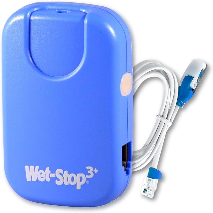 WetStop 3 Bedwetting Alarm (BLUE) 6 Alarms & Vibration, Enuresis Alarm