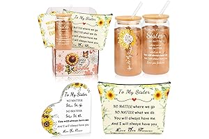 Gifts for Sister, Sister Birthday Gifts, Mothers Day Sunflower Gifts