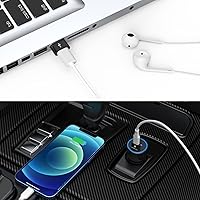 Vista 30 de JXMOX USB to USB C Adapter 4-Pack,USB C Female to A Male Charger Type C Converter for Apple Watch Ultra iWatch 8 SE,iPhone 16 15 14 13 12 11 Plus