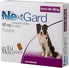 (OG) TM Presents NEX Gard Chewable Tablet for Dogs of (10-25 kg)|| (1 Tablet (Individual))