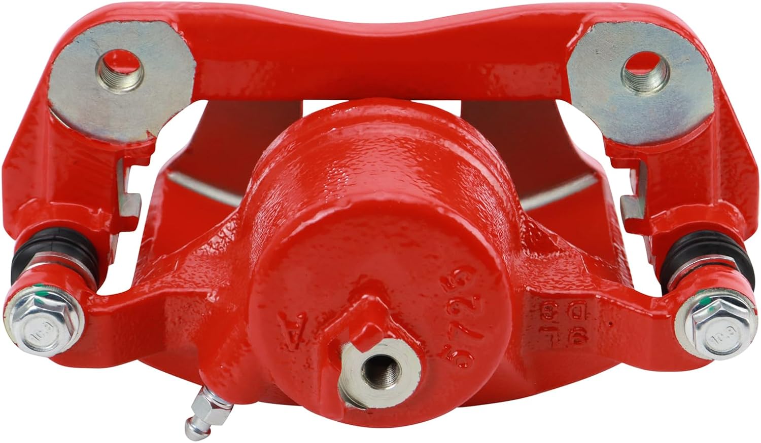 TRQ Front Left Right Brake Caliper w/Bracket Performance Red Driver Passenger Side Compatible with 2014-2015 Acura ILX 2003-2017 Honda Accord 2013-2021 Civic