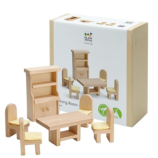 Plan Toy Doll House Dining Room - Classic Style