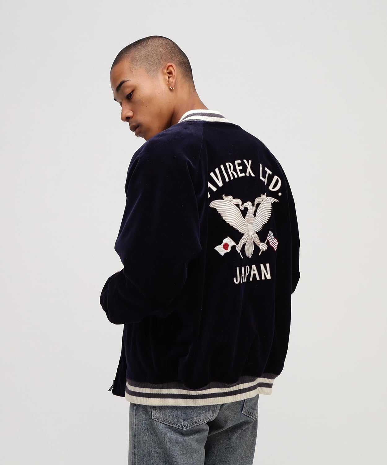 Avirex] [アヴィレックス] SOUVENIR COLLECTION FADED VELVETEEN SUKA