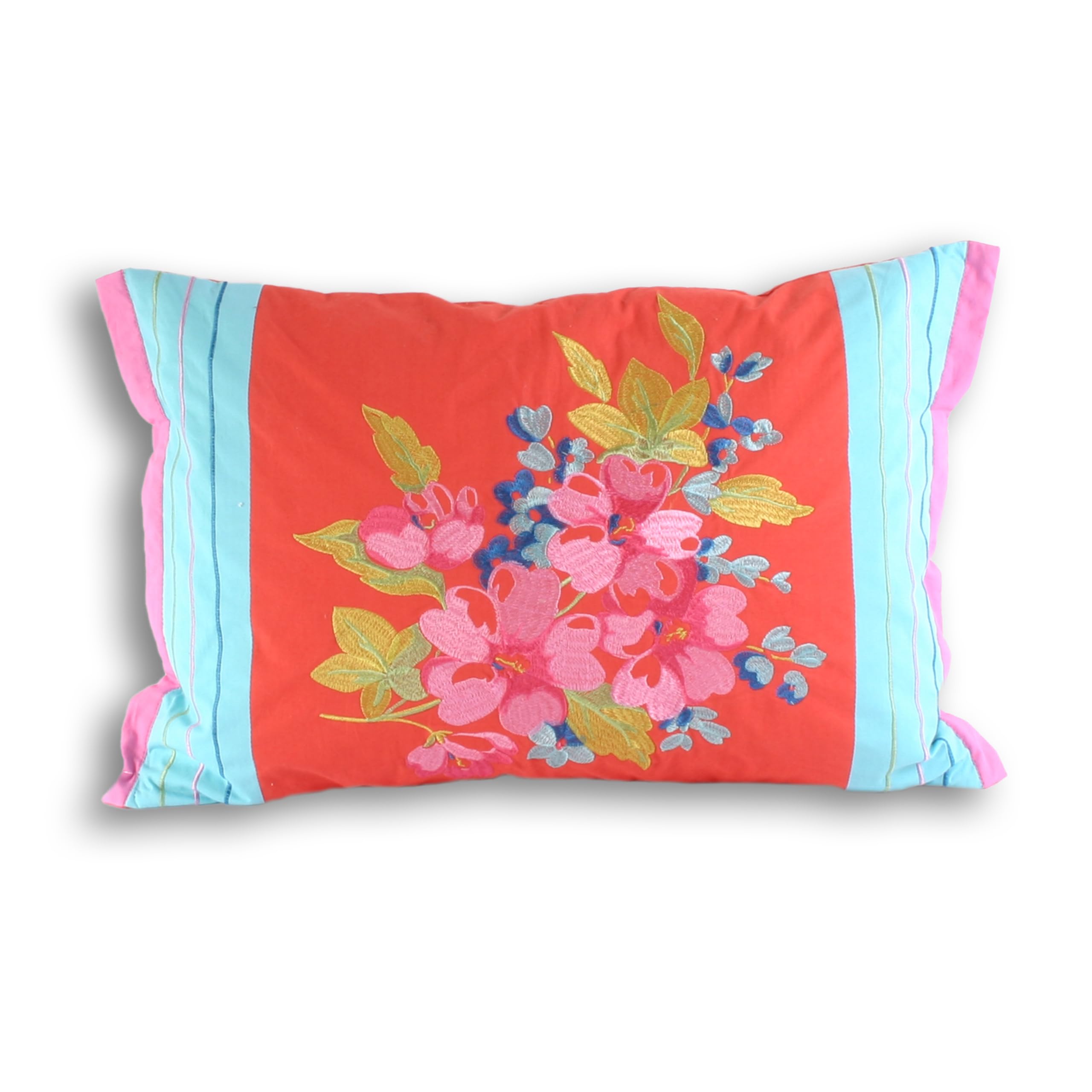 Paoletti Tilly Feather Cushion Ion,Red,35 x 50cm