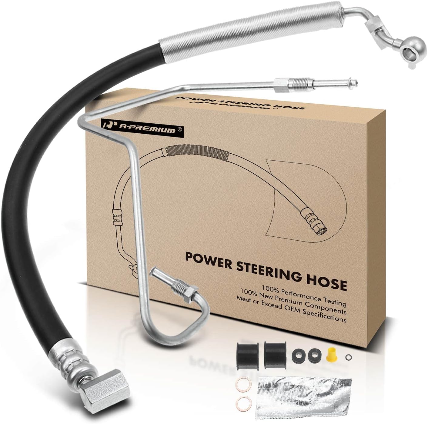APremium Power Steering Pressure Hose Line Assembly