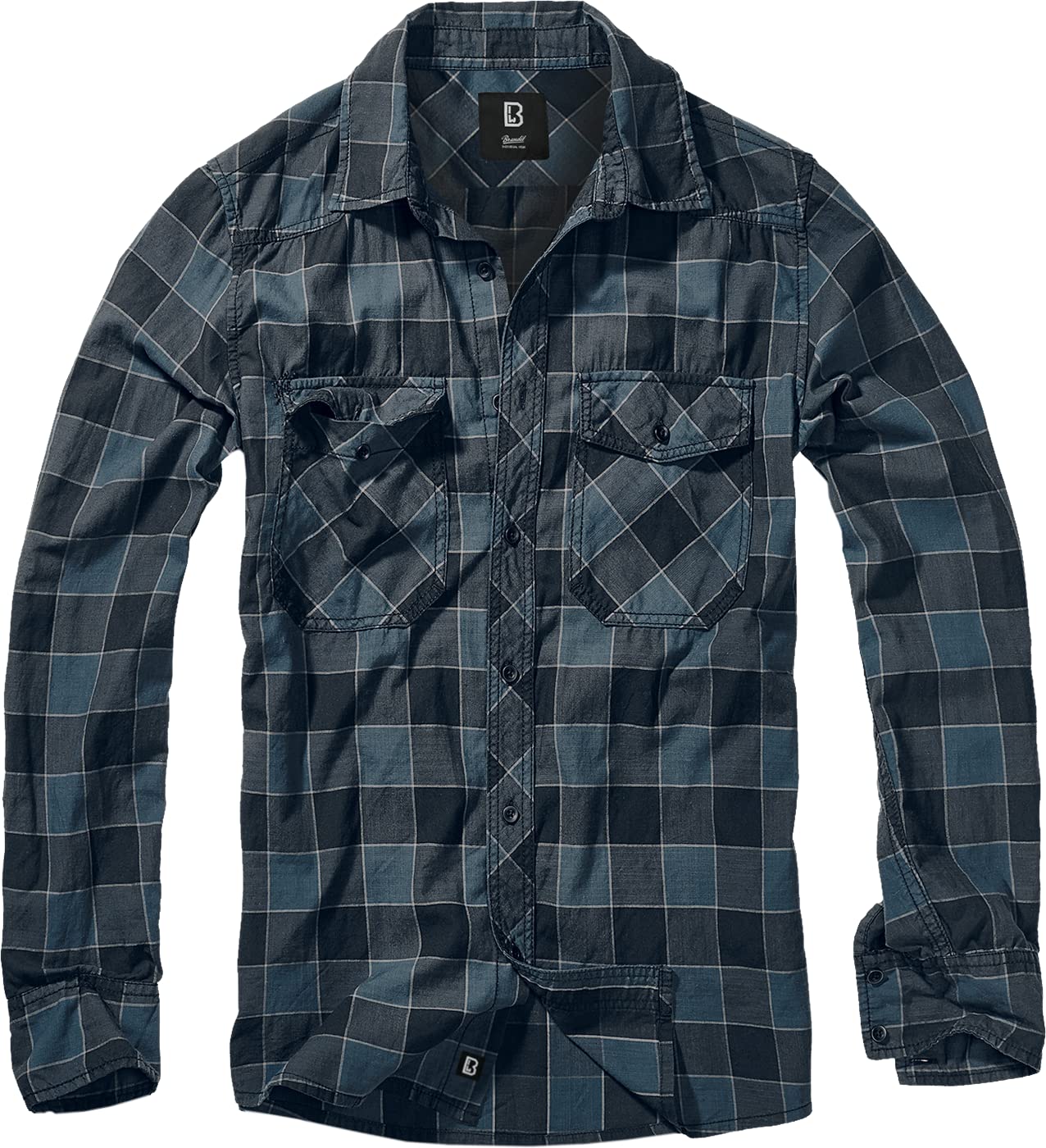 Brandit Carreaux Chemise Hommes Coton Chemise