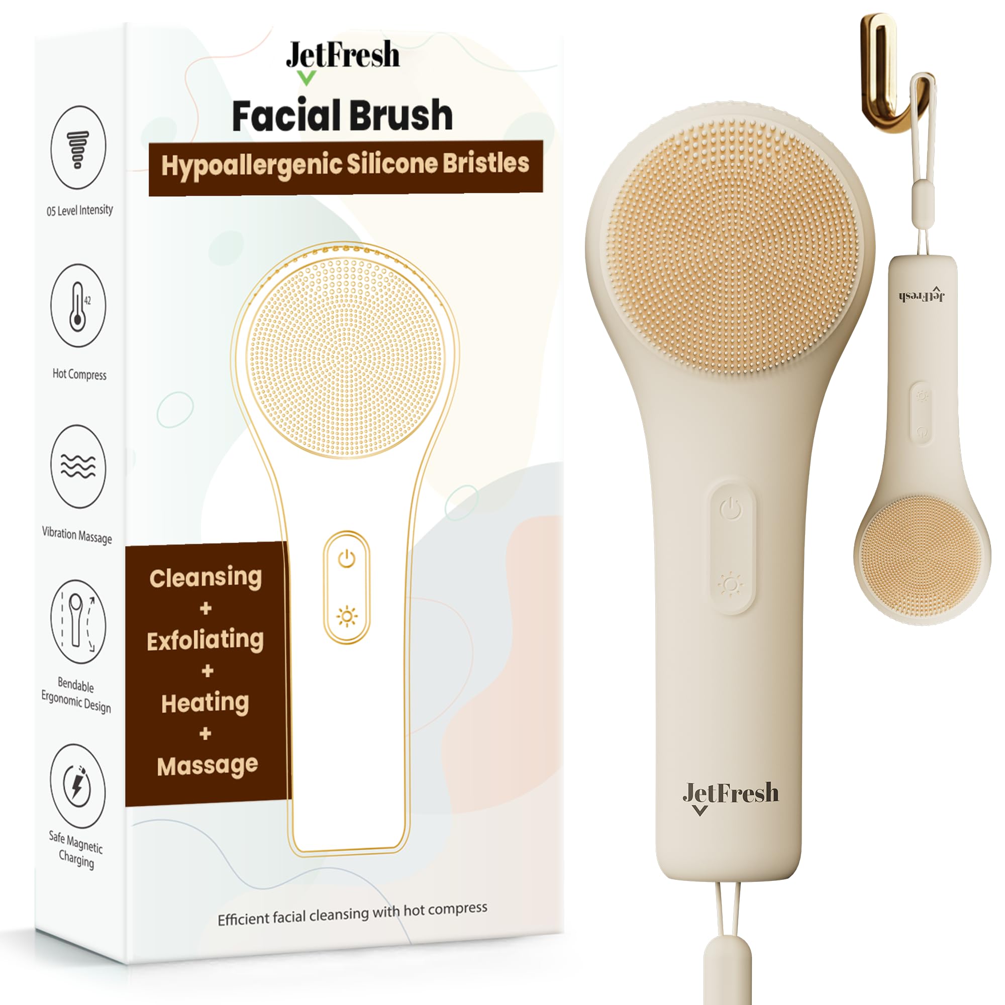 JetFresh Silicone Face Scrubber