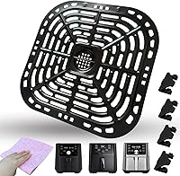 Vista 1 de JTBKCT - Bandeja para freidora de aire de 6 cuartos de galón para freidora instantánea Vortex Plus 6QT XL, freidora de aire premium, rejilla