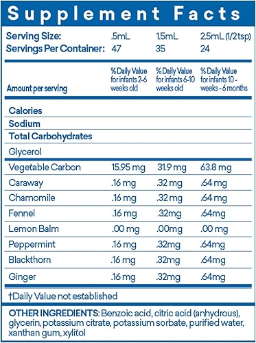 Miniatura 3 de Colic Calm Gripe Water (2 onzas) y gotas probióticas CalmCo para bebés y niños (0.54 onzas) paquete combinado