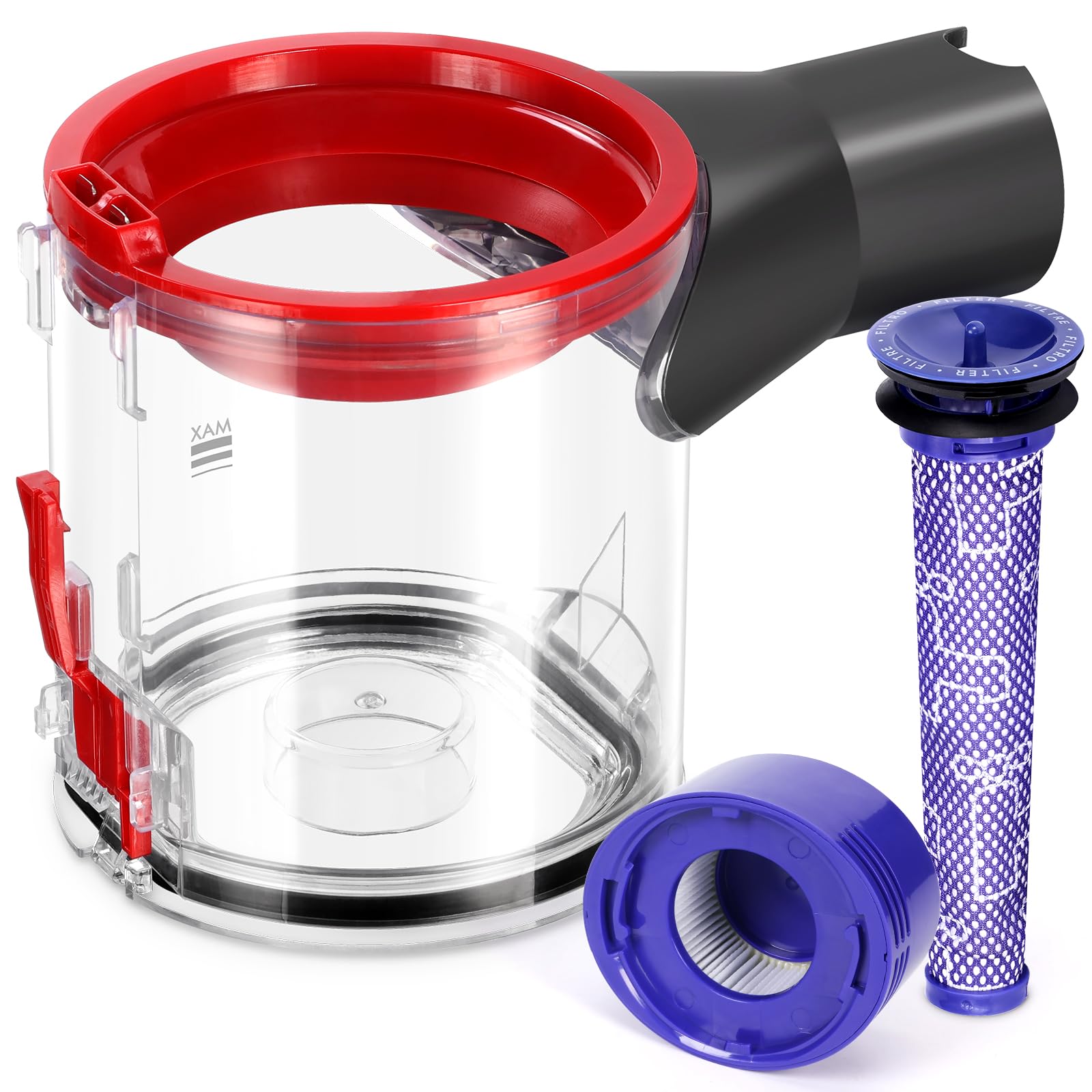 Dyson V7 V8 Dust Bin Replacement - Upgrade Now -1 Dyson V7 V8 Dust Bin Replacement - Upgrade Now -1