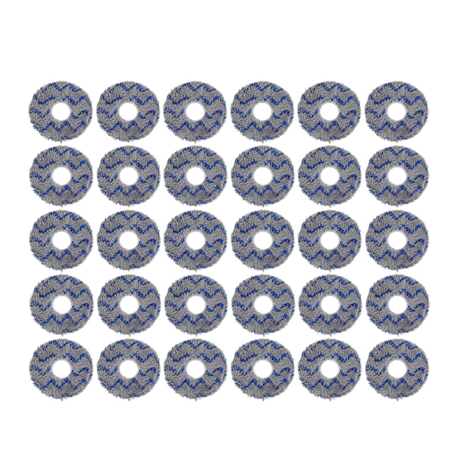 Eezii 20Pcs Mop Cloth,Compatible Forxiaomi，X10+ X20 Max,Compatible Fordreame，L20 Ultra L30 Ultra X20 Pro L10s Pro Ultra X40 Ultra X40 Pro S30 Pro Vacuum Cleaner(20Pcs)