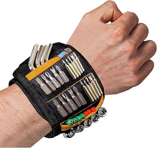 Expression Tees Pulsera magnética para herramientas perfecta para el día del padre y regalo de cumpleaños para papá, 15 imanes fuertes, dispositivo disponible en Yaxa Guatemala
